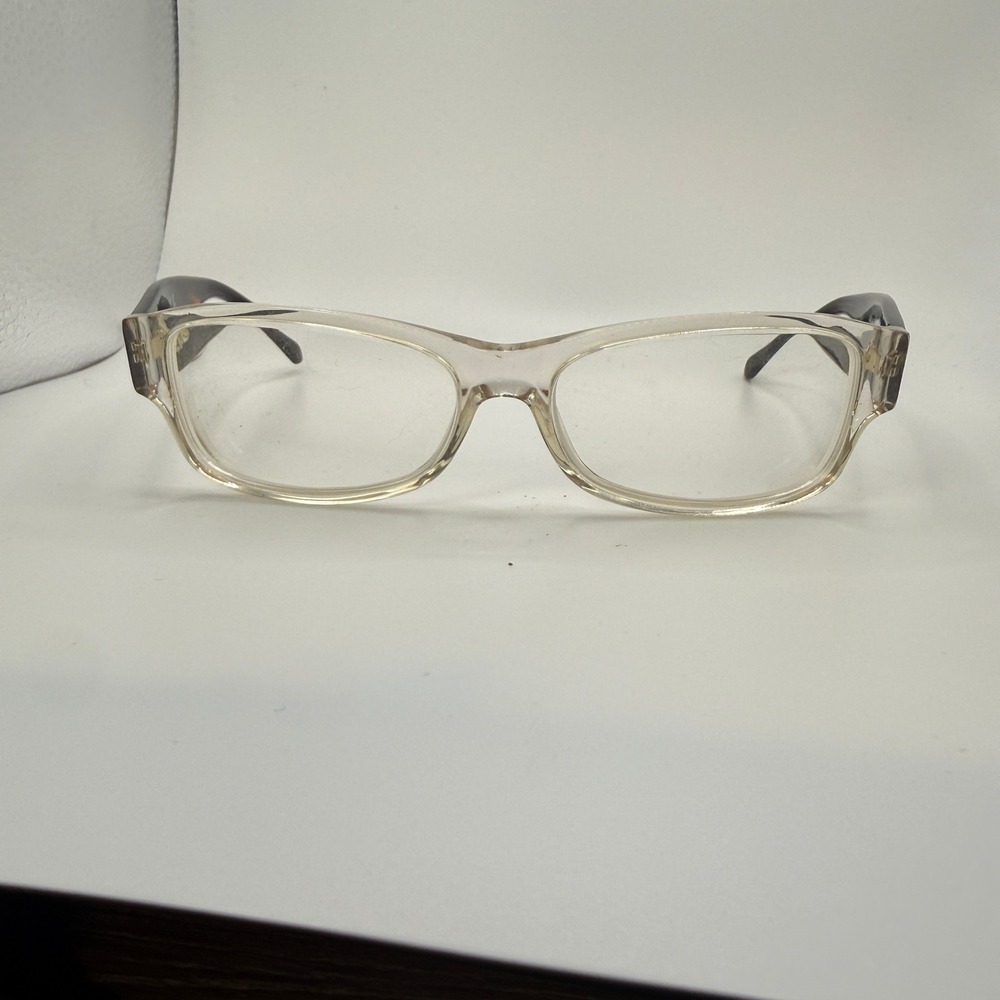 Just Cavalli Eyeglasses Women 54-15-135 Clear Tortoise Rhinestone JC455